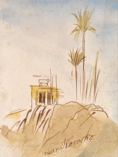 Near Korosko by Edward Lear